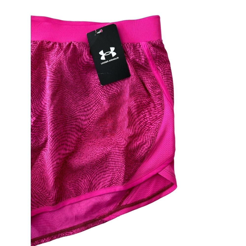 Under‎ Armour Women's Running Shorts Pink Size 2XL  Athletic Sports NWT - Picture 7 of 9